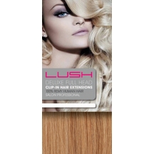 18" Deluxe Double Wefted Clip In Human Hair Extensions #14 Darkest Blonde 18" Deluxe Double Wefted Clip In Human Hair Extensions #14 Darkest Blonde